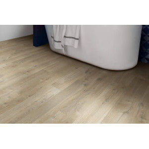 Ламінат Quick-Step Impressive Ultra Дуб м'який світло-коричневий, 33 клас, фаска 4v, вологостійкий, 12*190*1380 мм
